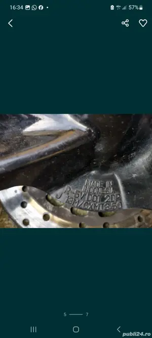 Jantă de scuter Yamaha NMAX 125  - imagine 3