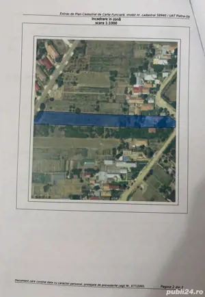 Vand teren intravilan Piatra Olt loc de casa  - imagine 2