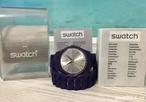 Ceas dama SWATCH nou, GV127, mov, rezistent la apa (transport 50 50) - imagine 4