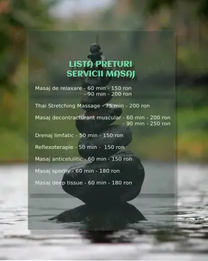 Masaj relaxare ,decontracturant-muscular,anticelulitic,reflexogen - imagine 2