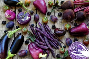 Gradina purpurie Seminte Vinete ardei busuioc fasole Pachet 15 plicuri