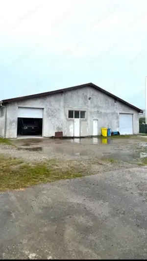 Hală de vanzare cu birouri si teren aferent