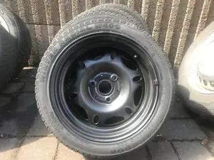 Jante otel Smart cu tot cu cauciucuri - imagine 2