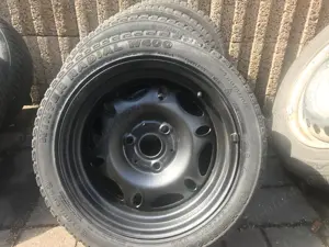 Jante otel Smart cu tot cu cauciucuri - imagine 4