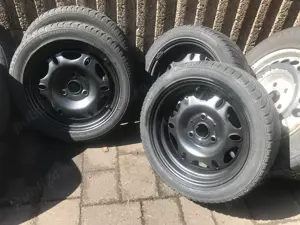 Jante otel Smart cu tot cu cauciucuri - imagine 5