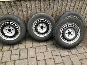 Jante VW T5 cu tot cu cauciucuri de iarna - imagine 3