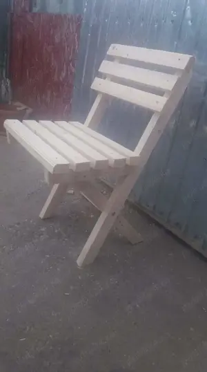 Scaune din lemn Scaun (Taburet) - imagine 2