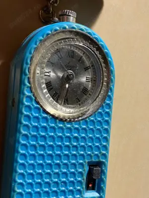 Ceas Luch mecanic rusesc desteptator breloc - imagine 2