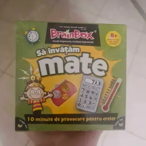 Joc Brain Box sa invatam mate 8 ani + nou, doar desfacut