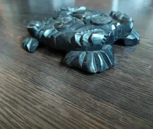 suport   sculptura veche lemn pt ibric   ceainic 