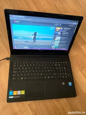 Laptop Lenovo Slim Display 15,6 inch led,4gb ram ddr3,600gb memorie perfect functional cu incarcator