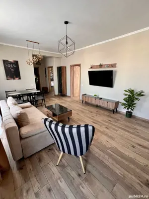 Inchiriez regim hotelier apartament 3 camere 90mp Pipera bloc nou - imagine 5