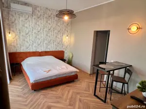 Inchiriez apartament de lux NOU in regim hotelier cu bucatarie Pipera