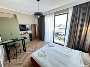 Inchiriez apartament de lux NOU in regim hotelier cu bucatarie Pipera - imagine 3