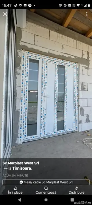 Tâmplărie PVC Termopane la comandă calitate germană  - imagine 2