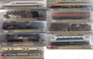 Machete locomotive scara N 1:160 colectia Del Prado reviste in engleza_Setul 1 - imagine 2