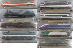 Machete locomotive scara N 1:160 colectia Del Prado reviste in engleza_Setul 1 - imagine 3