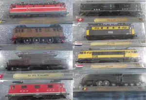 Machete locomotive scara N 1:160 colectia Del Prado reviste in engleza_Setul 1 - imagine 4