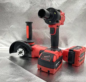 Set Hitman 88V: Polizor + Cheie Impact, 2x baterii! - imagine 4