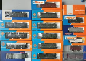 Vagoane trenulet electric Roco H0