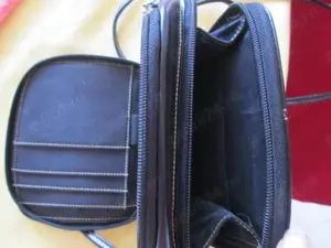 portmoneu piele negru dame Ledermoon - imagine 2