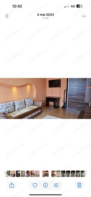 Închiriez apartament 1 cameră  in apropiere de liceul Cerna si Piața Mare