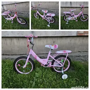 bicicleta copii 3-7 ani, roti 16 inch - imagine 3
