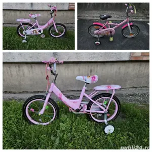 bicicleta copii 3-7 ani, roti 16 inch - imagine 4