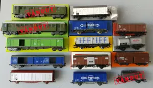 Vagoane trenulet electric H0 Kleinbahn.