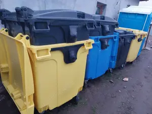 Pubela gunoi 1100 litri   Tomberon gunoi = Ghena