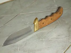 Briceag masiv + toc piele nr.2