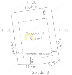 Vanzare teren pentru casa/duplex cu PUZ, la 6 min de Cluj-Napoca - imagine 9