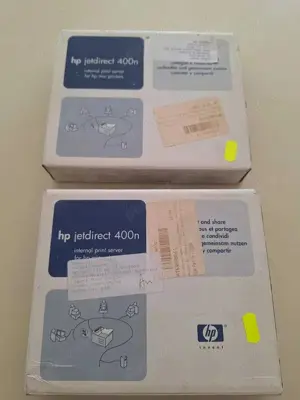 Placa retea imprimante HP JetDirect 400N Print server MIO J4105A - imagine 2