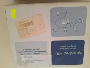 Placa retea imprimante HP JetDirect 400N Print server MIO J4105A - imagine 3
