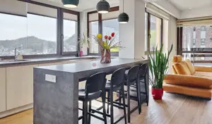 Priveliste Panoramica Spre Oras Si Masivul Tampa