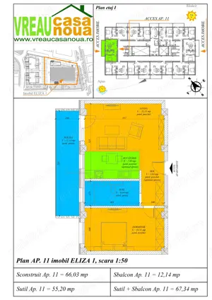 Apartament Modern cu 2 Camere în Bloc Nou   Zonă Torontalului  - Mehala | VreauCasaNoua - imagine 6