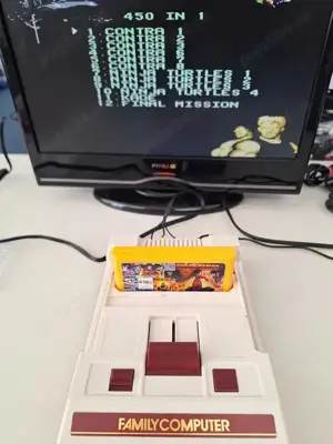 450 in 1 jocuri, caseta discheta galbena clasica cu jocuri tv - imagine 4