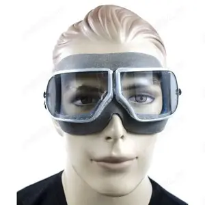 Ochelari Aviator Motociclist Pilot Vintage Militar Tanchist URSS Rusia Antichitate Surplus Militar