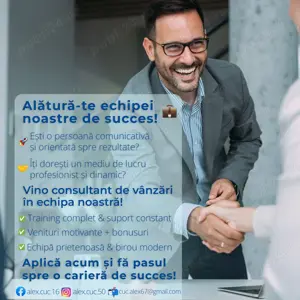 Bun venit in echipa mea