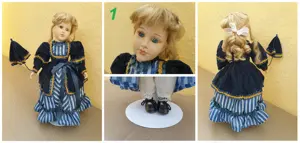 Papusi de colectie din portelan, vintage