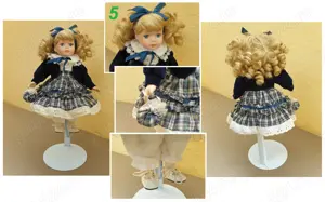 Colectie papusi din portelan, Papusa portelan vintage - imagine 5