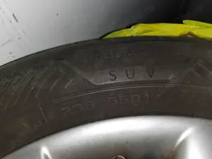 Vand genți aliaj wv tiguan cu cauciucuri  Goodyear 235/5517R - imagine 3
