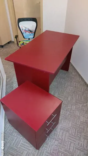 Set birou, scaun si dulapuri - imagine 5