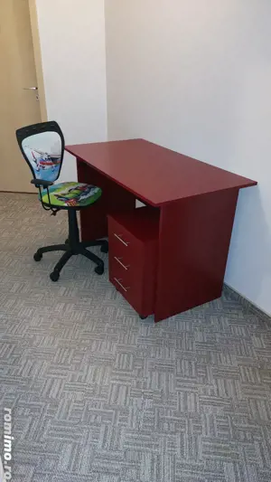 Set birou, scaun si dulapuri - imagine 4