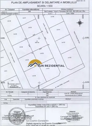 Vidra ,teren intravilan, proiect casa - imagine 4