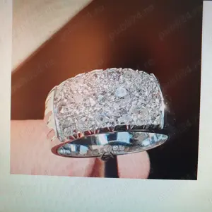 inel cu diamante naturale 2.7ct.