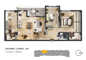 Apartamente 4 camere, Pipera, comision 0 % - imagine 17