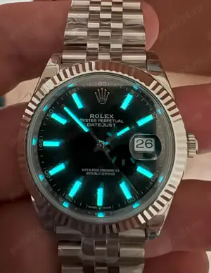 Rolex Datejust Black 41mm Jubilee 904L VSF 3235 72 ore rezerva putere SUPECLONE 1:1 - imagine 4