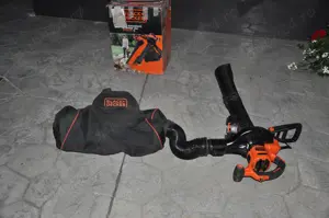 suflanta si aspirator frunze Black&Deker 3000w cu rucsac