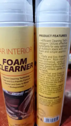 Spuma de curatare -Formula neutră și ușor de clătit Biodeg-45RON - imagine 5